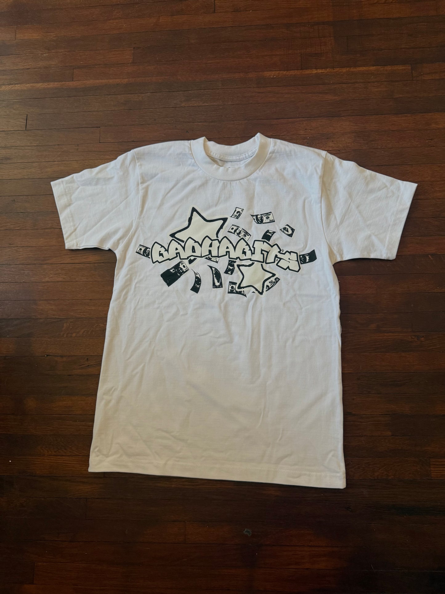 White BadHabitz Tee